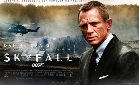 Cảnh trong phim "Skyfall"