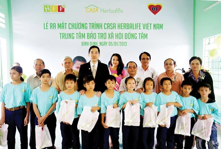 Thêm một Casa Herbalife, thêm nhiều trẻ em được nâng đỡ