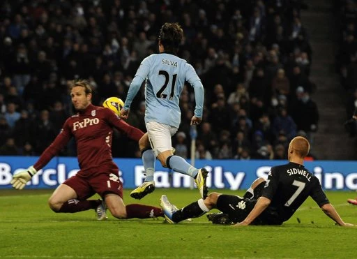 Kết quả các giải bóng đá châu Âu (đêm 19-1): David Silva tỏa sáng giúp Man.City thắng Fulham 2 - 0