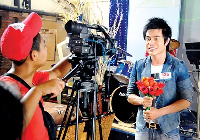 Casting diễn viên ở một đoàn phim Casting diễn viên ở một đoàn phim