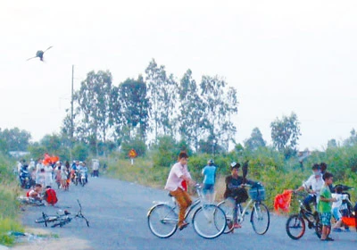 Nhà trường và gia đình cần giáo dục trẻ không thả diều gần đường dây điện Nhà trường và gia đình cần giáo dục trẻ không thả diều gần đường dây điện