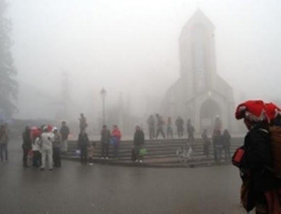 Fog in the northern city of Sapa Fog in the northern city of Sapa