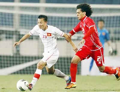 Vòng loại Asian Cup 2015 - Bảng E, Việt Nam thua UAE 1 - 2
