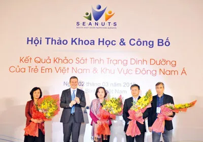 Kết quả khảo sát tình trạng dinh dưỡng khu vực Đông Nam Á: Suy dinh dưỡng và thiếu vi chất ở trẻ em Việt Nam – vấn đề cần quan tâm