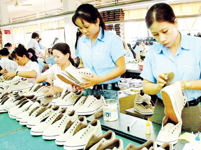 A shoe production unit in Ho Chi Minh City (Photo: SGGP) A shoe production unit in Ho Chi Minh City (Photo: SGGP)