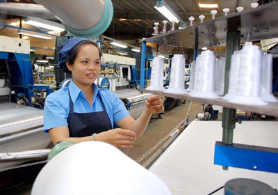 Workers of Thai Tuan Textile and Garment Company (Photo: SGGP) Workers of Thai Tuan Textile and Garment Company (Photo: SGGP)