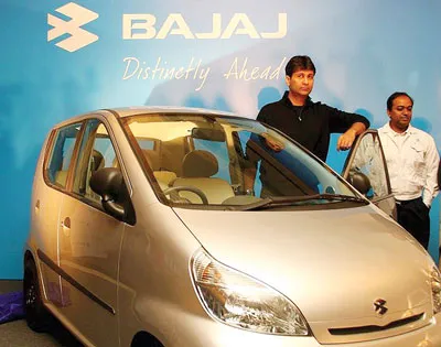 Xe ô tô giá rẻ của Bajaj. Xe ô tô giá rẻ của Bajaj.