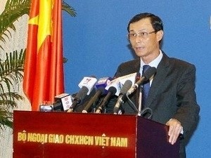 Foreign Ministry Spokesperson Luong Thanh Nghi (Source: VNA) Foreign Ministry Spokesperson Luong Thanh Nghi (Source: VNA)