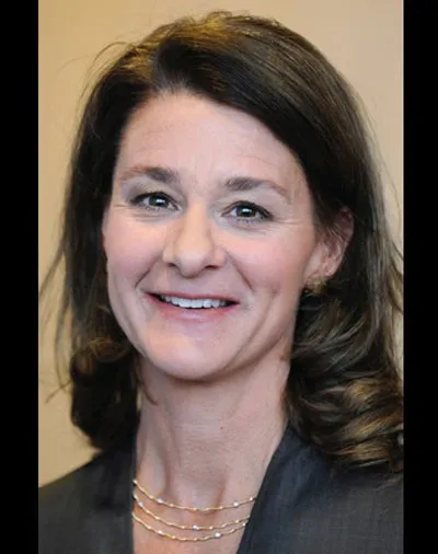 Bà Melinda Gates. Bà Melinda Gates.