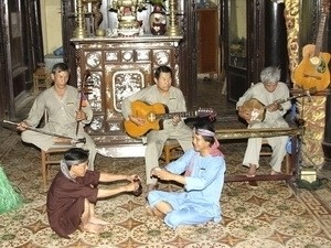 Don ca tai tu performance (Source: VNA) Don ca tai tu performance (Source: VNA)