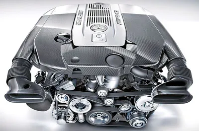Động cơ V12 tăng áp kép trên chiếc G65 AMG được lắp ráp bằng tay Động cơ V12 tăng áp kép trên chiếc G65 AMG được lắp ráp bằng tay