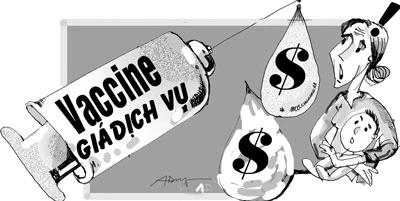 Vaccine dịch vụ… hốt bạc