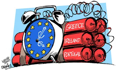 Nợ công eurozone tăng cao
