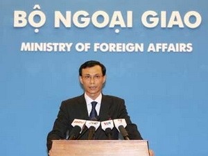 Foreign Ministry Spokesperson Luong Thanh Nghi Foreign Ministry Spokesperson Luong Thanh Nghi