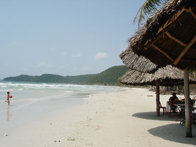The beach in Phu Quoc Island. (Photo: Cat Tuong) The beach in Phu Quoc Island. (Photo: Cat Tuong)