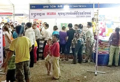 Bếp gas Ikura® tham gia hội chợ tại nước bạn Campuchia Bếp gas Ikura® tham gia hội chợ tại nước bạn Campuchia