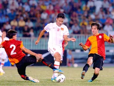Giao hữu bóng đá quốc tế: U23 Việt Nam thắng U23 Galatasaray 2 - 1