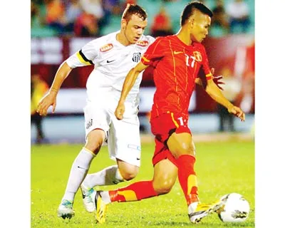 Giao hữu quốc tế: U23 Việt Nam thắng U23 Santos 3 - 1