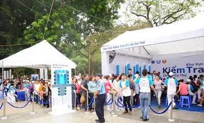The three day festival has drawn more than 2,000 people on the first day alone (photo: SGGP) The three day festival has drawn more than 2,000 people on the first day alone (photo: SGGP)