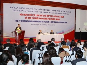 Third international conference on NGOs cooperation with Vietnam held in Hanoi (photo:VNA) Third international conference on NGOs cooperation with Vietnam held in Hanoi (photo:VNA)