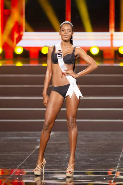 Vị trí thứ 4 thuộc về người đẹp Haiti. Cô cũng là thí sinh mặc bikini đẹp nhất khu vực Caribbe. Vị trí thứ 4 thuộc về người đẹp Haiti. Cô cũng là thí sinh mặc bikini đẹp nhất khu vực Caribbe.
