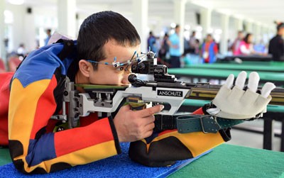 Vietnamese shooter Nguyen Thanh Dat(Photo:SGGP) Vietnamese shooter Nguyen Thanh Dat(Photo:SGGP)