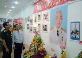 A Photo exhibition of late General Vo Nguyen Giap had been ever organized in HCMC (Photo:SGGP) A Photo exhibition of late General Vo Nguyen Giap had been ever organized in HCMC (Photo:SGGP)
