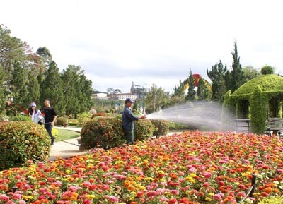 Flower Park (Photo:SGGP) Flower Park (Photo:SGGP)