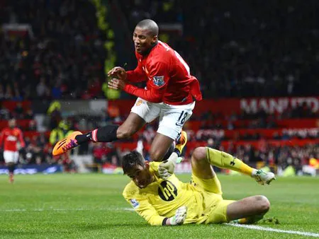 Đây là tình huống mà David Moyes cho rằng trọng tài Howard Webb lẽ ra phải cho Man.United quả 11m đồng thời phạt thẻ đỏ thủ môn Tottenham. Đây là tình huống mà David Moyes cho rằng trọng tài Howard Webb lẽ ra phải cho Man.United quả 11m đồng thời phạt thẻ đỏ thủ môn Tottenham.