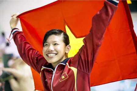 Ánh Viên và Quang Liêm luôn làm rạng danh thể thao Việt Nam tại đấu trường quốc tế. Ảnh: Q.Thắng Ánh Viên và Quang Liêm luôn làm rạng danh thể thao Việt Nam tại đấu trường quốc tế. Ảnh: Q.Thắng
