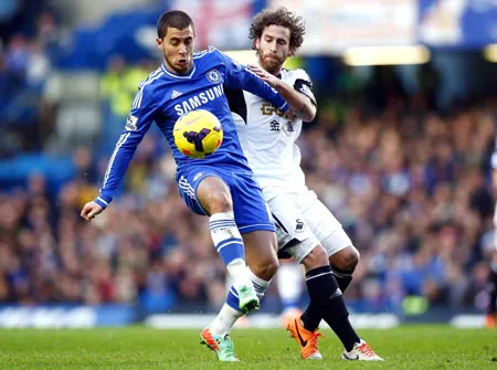Nếu những ngôi sao như Eden Hazard (trái, Chelsea) có mặt trên sân thì Derby County khó lòng chống đỡ. Nếu những ngôi sao như Eden Hazard (trái, Chelsea) có mặt trên sân thì Derby County khó lòng chống đỡ.