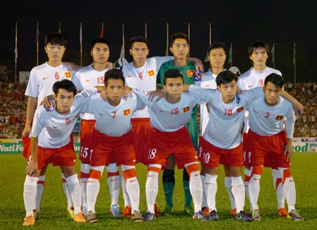 Đội hình xuất phát của U19 Việt Nam
