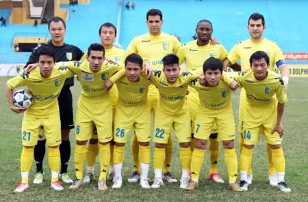 Đương kim vô địch Hà Nội T&T. Ảnh: Quang Minh Đương kim vô địch Hà Nội T&T. Ảnh: Quang Minh