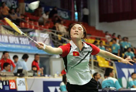 Vũ Thị Trang sớm rời cuộc chơi. Ảnh: DŨNG PHƯƠNG Vũ Thị Trang sớm rời cuộc chơi. Ảnh: DŨNG PHƯƠNG