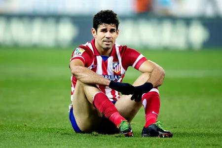 Diego Costa đã bỏ quên cảm giác ghi bàn sau những bữa tiệc mừng Giáng sinh và năm mới 2014.