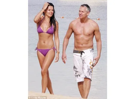 Danielle Bux và ông xã Gary Lineker