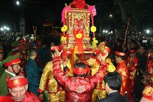 The festival started on the night of February 13 (Photo: VNA) The festival started on the night of February 13 (Photo: VNA)