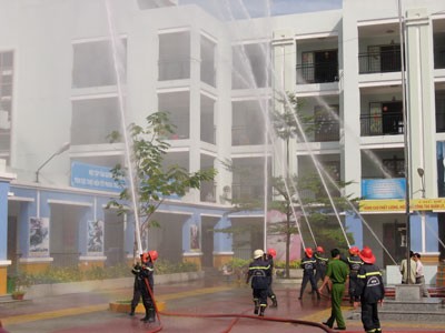 Maneuver of Safety - Fire Prevention(Photo: SGGP) Maneuver of Safety - Fire Prevention(Photo: SGGP)