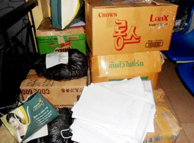 Tang vật vụ án phi tang xác nạn nhân, cơ quan điều tra đã thu giữ ở Thẩm mỹ viện Cát Tường. Tang vật vụ án phi tang xác nạn nhân, cơ quan điều tra đã thu giữ ở Thẩm mỹ viện Cát Tường.