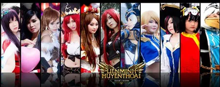 Những vị tướng nữ xuất hiện tại một lễ hội cosplay Việt Nam