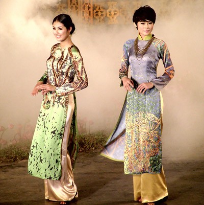 Ao dai- Vietnamese traditional dress (Photo:SGGP) Ao dai- Vietnamese traditional dress (Photo:SGGP)