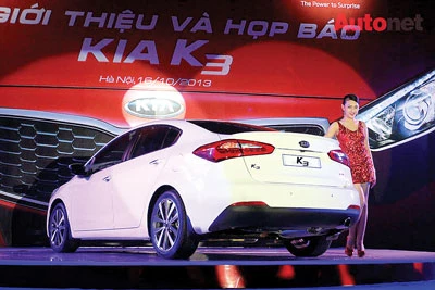 Kia K3 đạt doanh số trên 1.200 xe sau 4 tháng xuất hiện