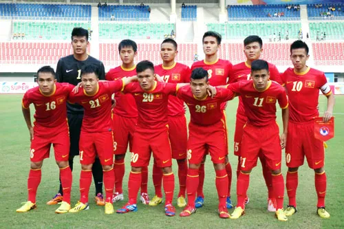 VFF cũng cải tiến, lập ra ban bệ cho chiến dịch săn vàng tại SEA Games 27 nhưng kết quả lại làm người hâm mộ hụt hẫng… Ảnh: Dũng Phương