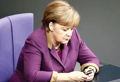 Thủ tướng Đức Merkel từng bị NSA theo dõi điện thoại. Thủ tướng Đức Merkel từng bị NSA theo dõi điện thoại.