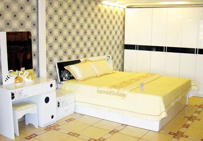 Bộ giường ngủ rất đơn giản và hiện đại Bộ giường ngủ rất đơn giản và hiện đại