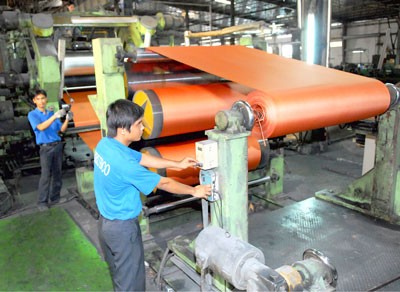 Ben Thanh Rubber Company is stably operating after equitization (Photo: SGGP) Ben Thanh Rubber Company is stably operating after equitization (Photo: SGGP)