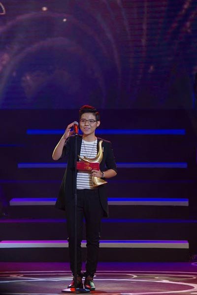 Singer Vu Cat Tuong wins new singer of the year (Photo:SGGP) Singer Vu Cat Tuong wins new singer of the year (Photo:SGGP)