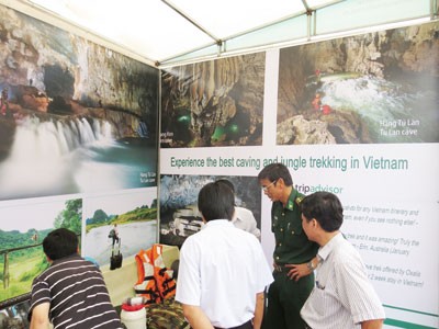 Son Doong cave's photos attract visitors (SGGP) Son Doong cave's photos attract visitors (SGGP)