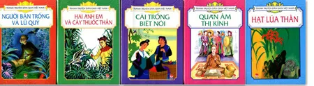 Tủ sách truyện tranh dân gian Việt Nam bổ sung 5 tác phẩm