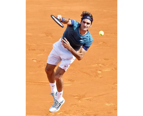 Roger Federer lội ngược dòng thành công. Ảnh: AFP Roger Federer lội ngược dòng thành công. Ảnh: AFP